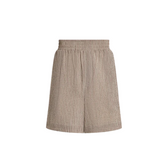 Darina Shorts 4 Birch Taupe Stripe