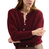 Vitow Cardigan Cherry