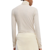 Wool Jersey Rollneck Cream