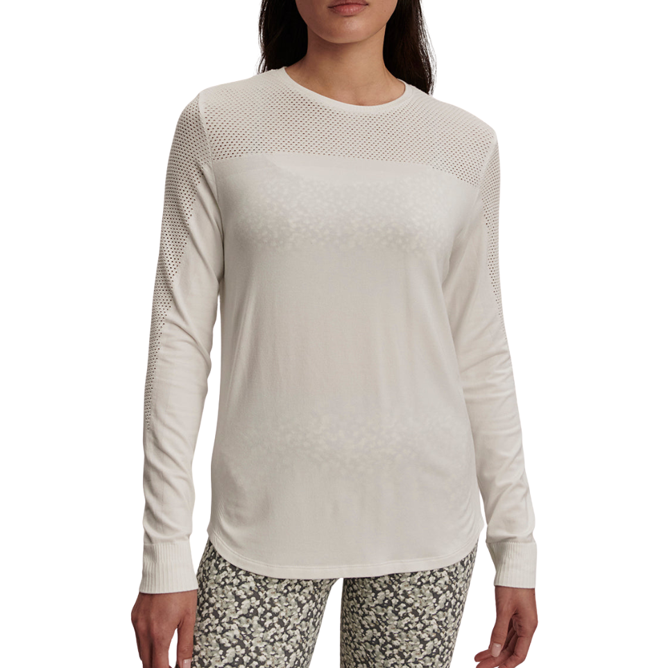 Samia Seamless LS Tee White