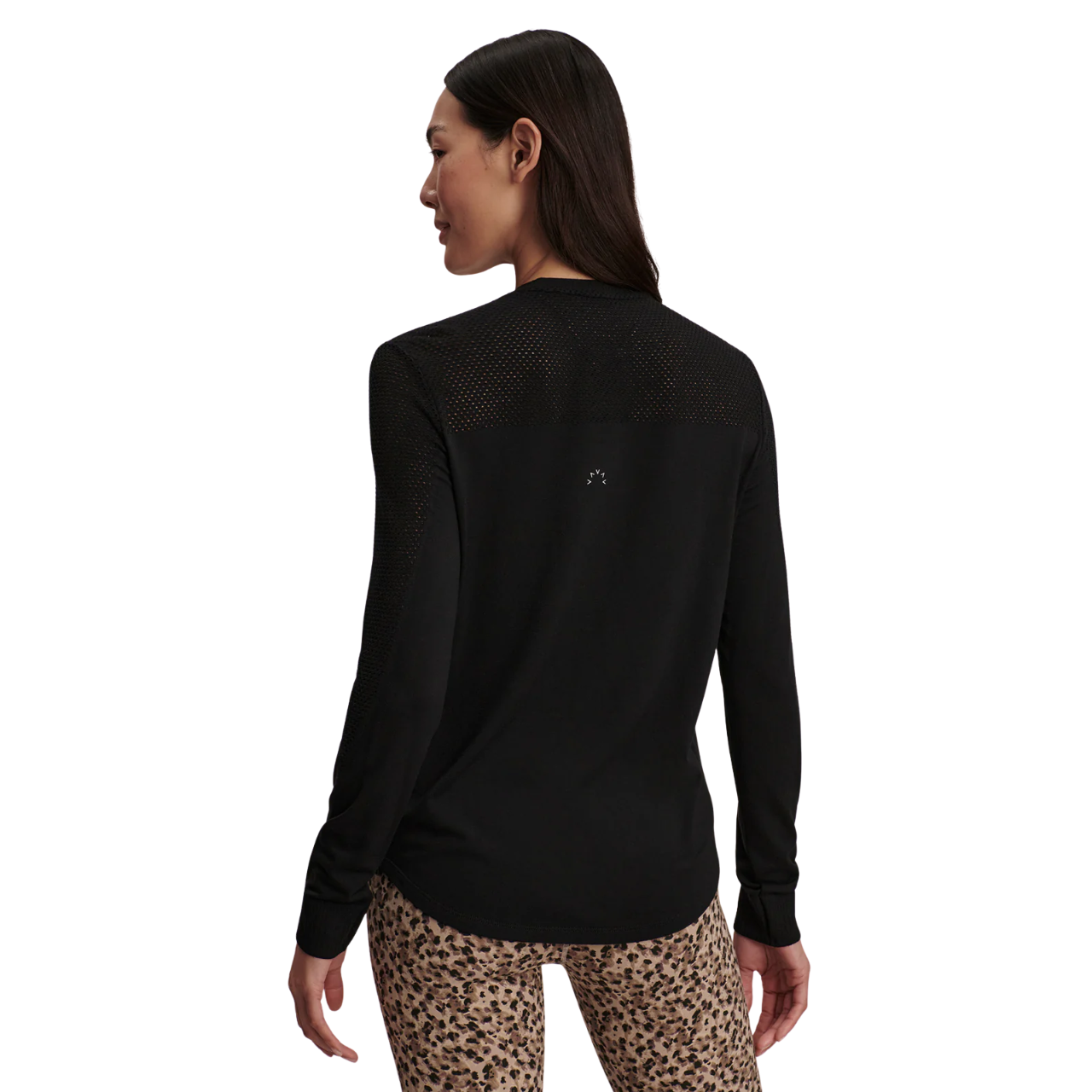 Samia Seamless LS Tee Black