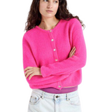 Vitow Cardigan Rose Fluo