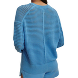 Pembroke Knit Cardigan Azure Blue