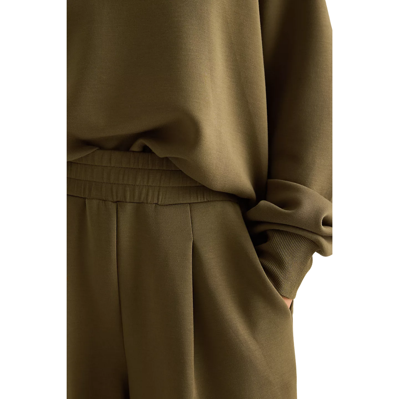 The Extra Wide Leg Pant 29.5 Olive