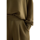 The Extra Wide Leg Pant 29.5 Olive