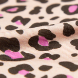 Short Pyjama Set - Liquorice Leopard