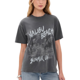 Cade Tee Surfer Black Blue