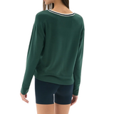 Sonja Fleece Sweatshirt Military