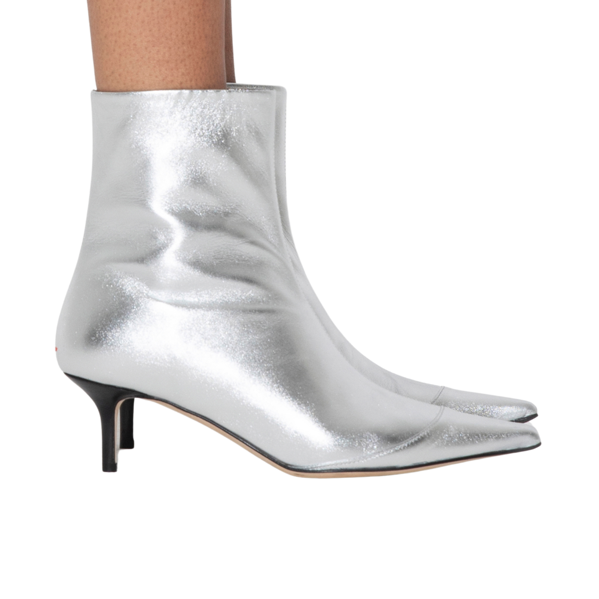 Roe Ankle Boot Silver