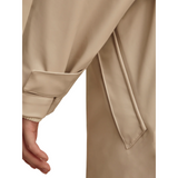 Alyssa Rain Coat Silver Lining
