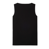 Sleeveless Crepe Top Black