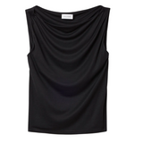 Square Neck Top Black