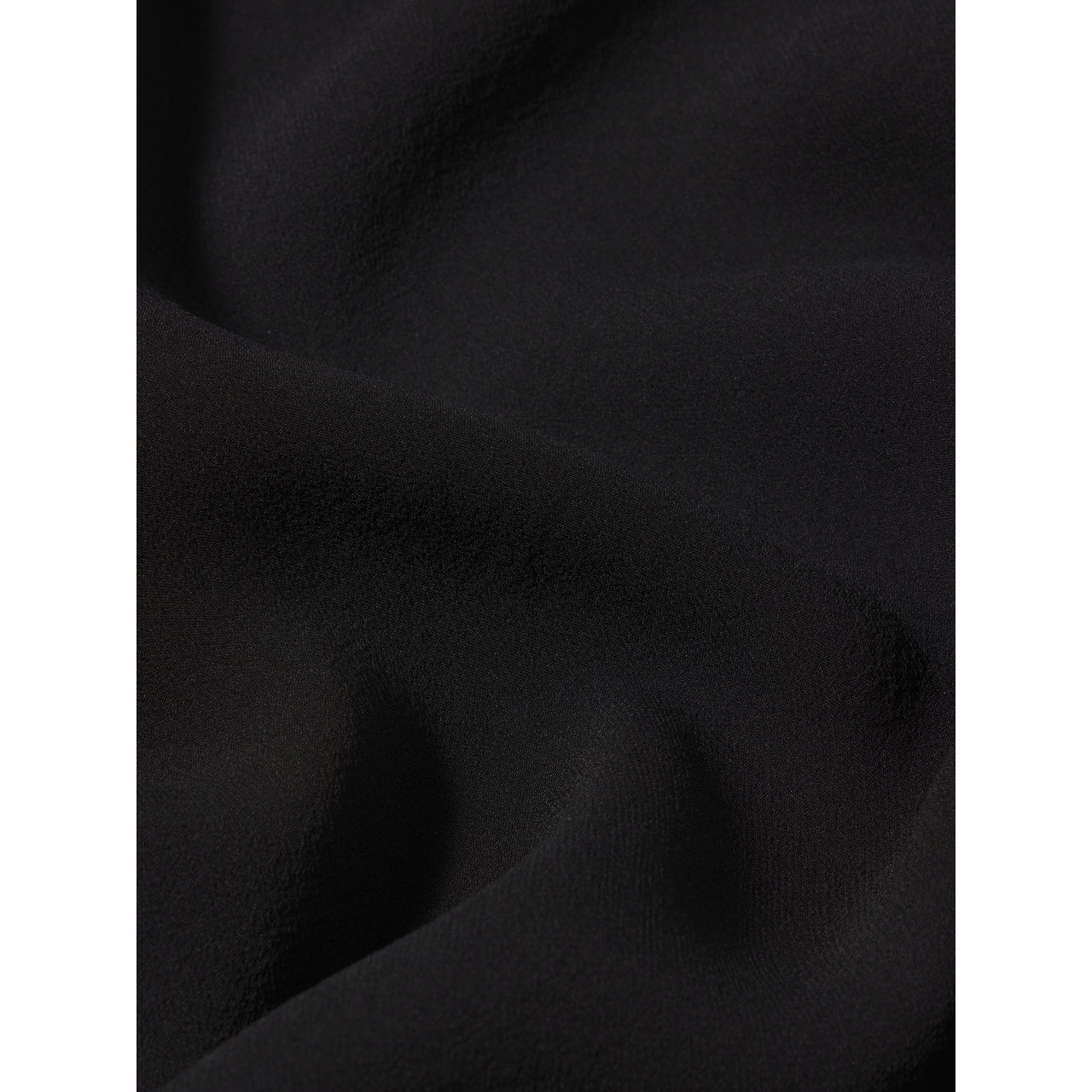 The Velvet Trim Sailor Blouse Black