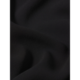 The Velvet Trim Sailor Blouse Black
