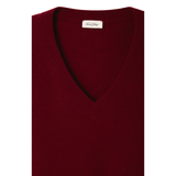 Raxon V Neck Cherry