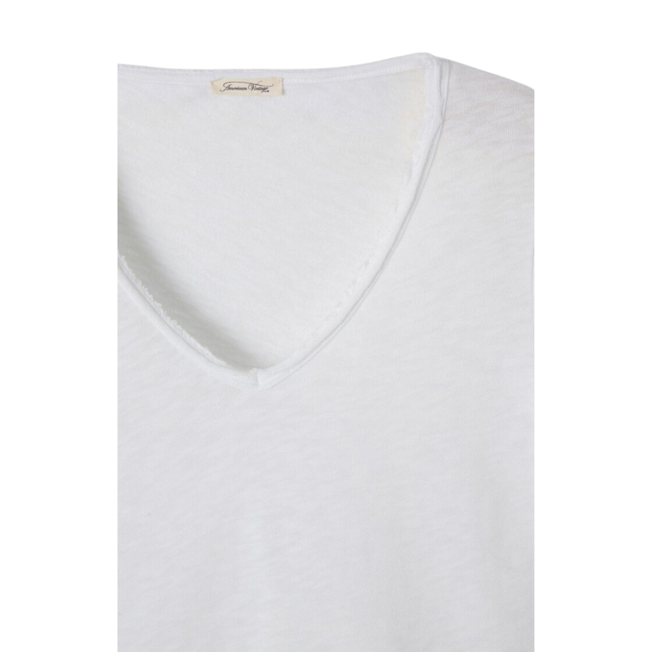 Sonoma Tee Raw Hem White