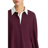 Janelle Top Bordeaux