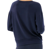 Sonja Fleece Sweatshirt Indigo