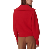 Enrico Knit Jacket Red