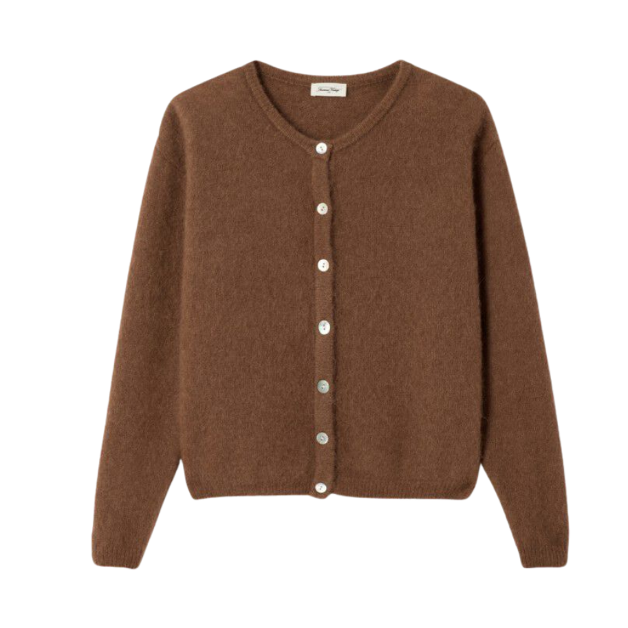 Vitow Cardigan Coffee