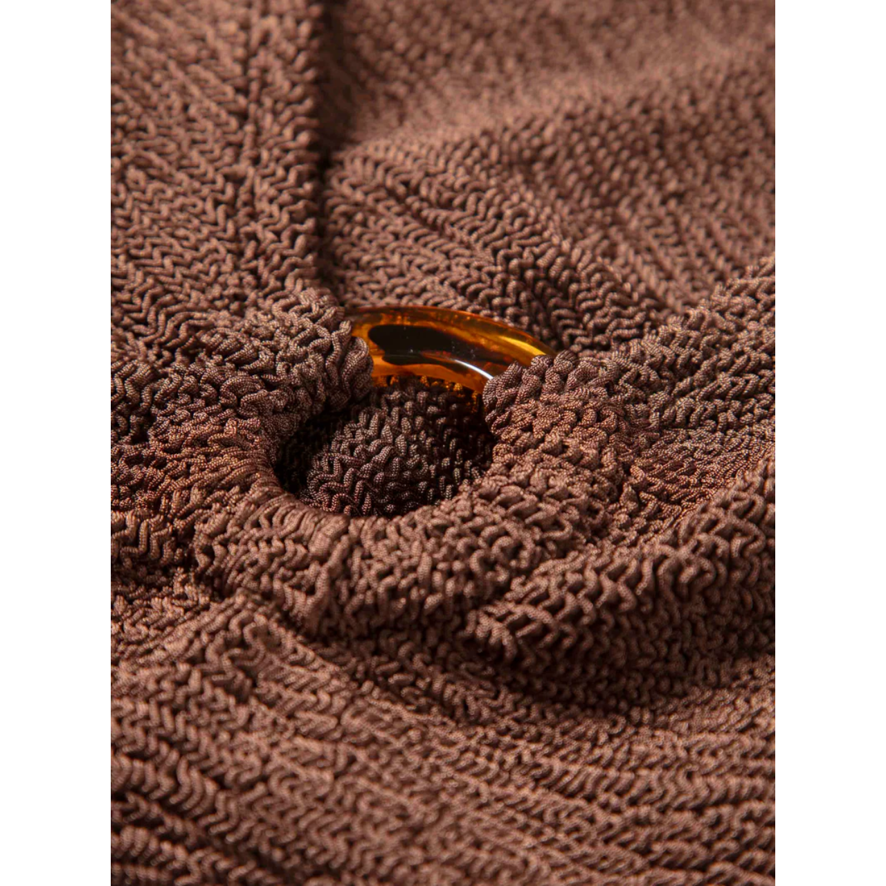 Celine Swimsuit Metallic Choco