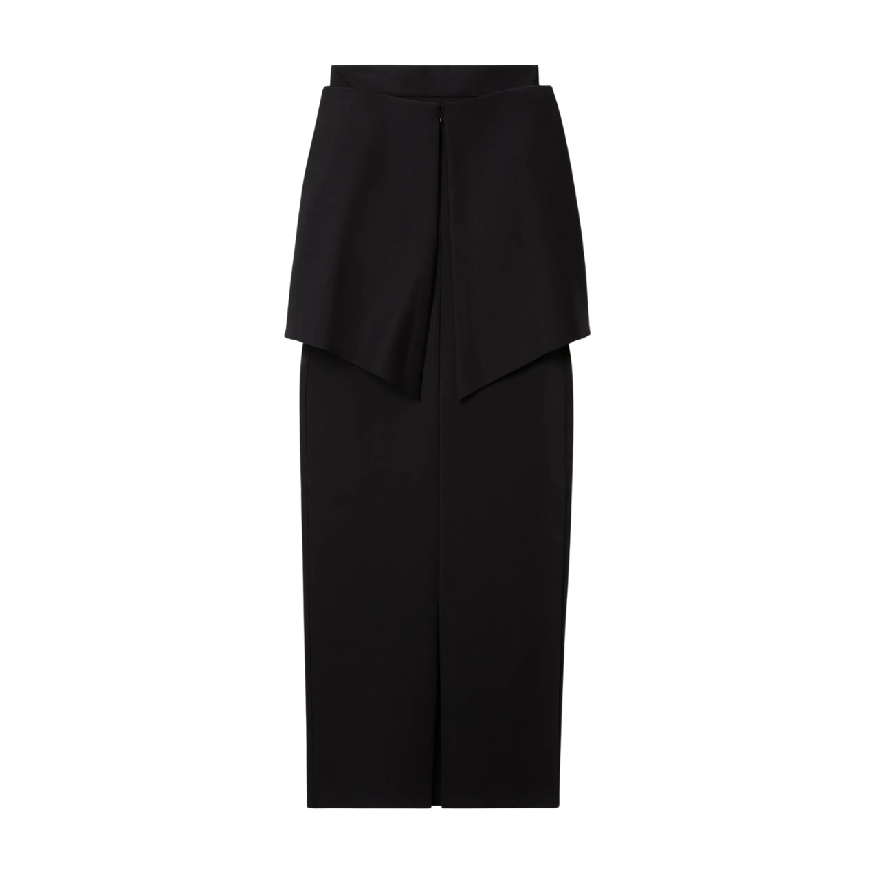 Square Slim Dress Black