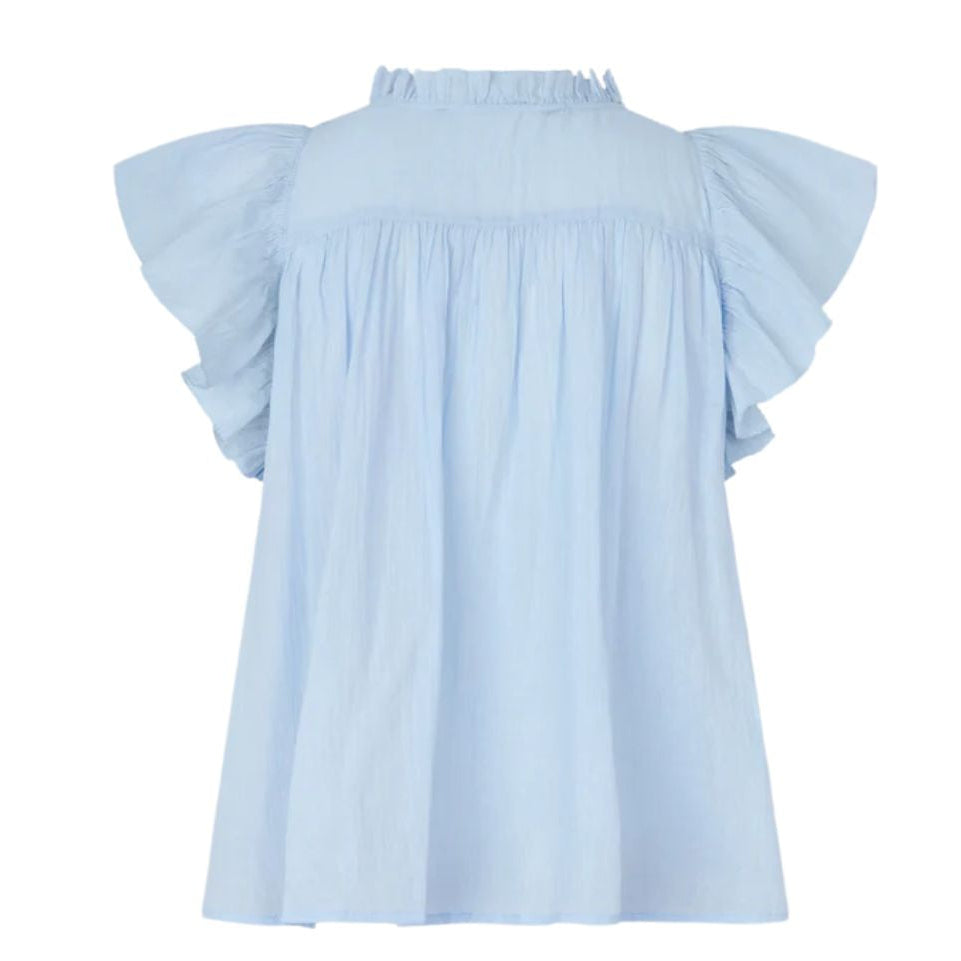 Gaya Cashmere Blue Top
