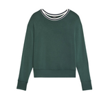 Sonja Fleece Sweatshirt Military