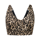 Power Pulse Piping Bra Leopard