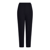 Slim Pintuck 27.5" Navy Pants