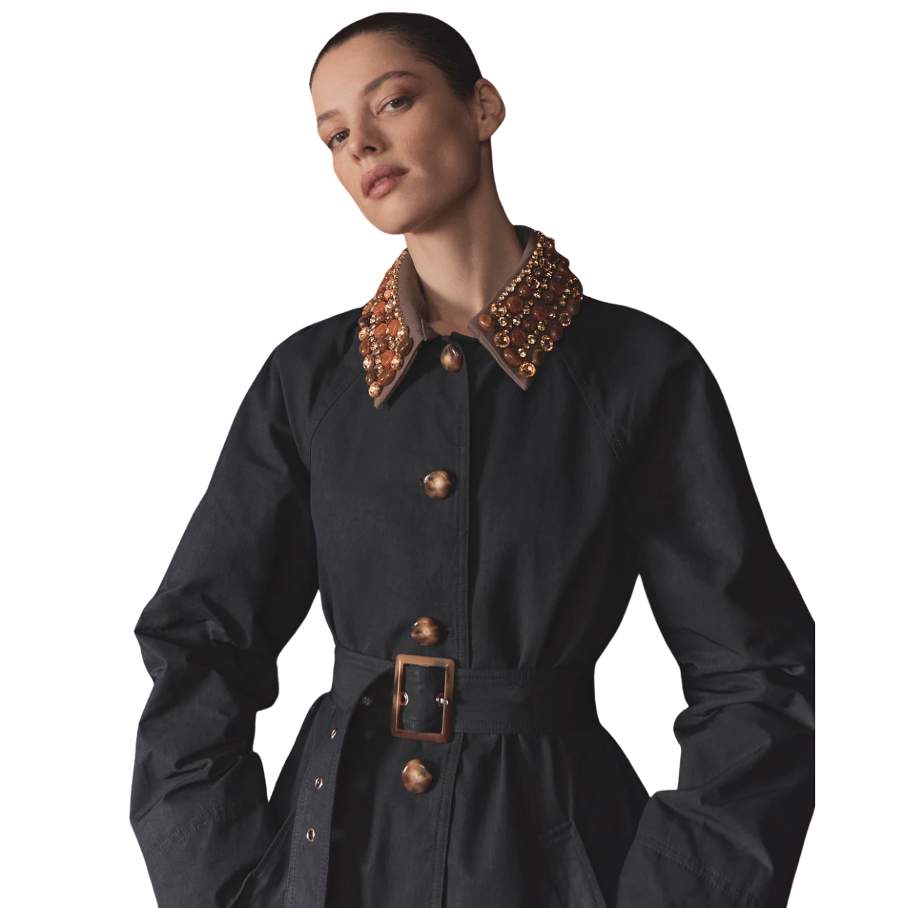 Langham Dickey Coat Navy