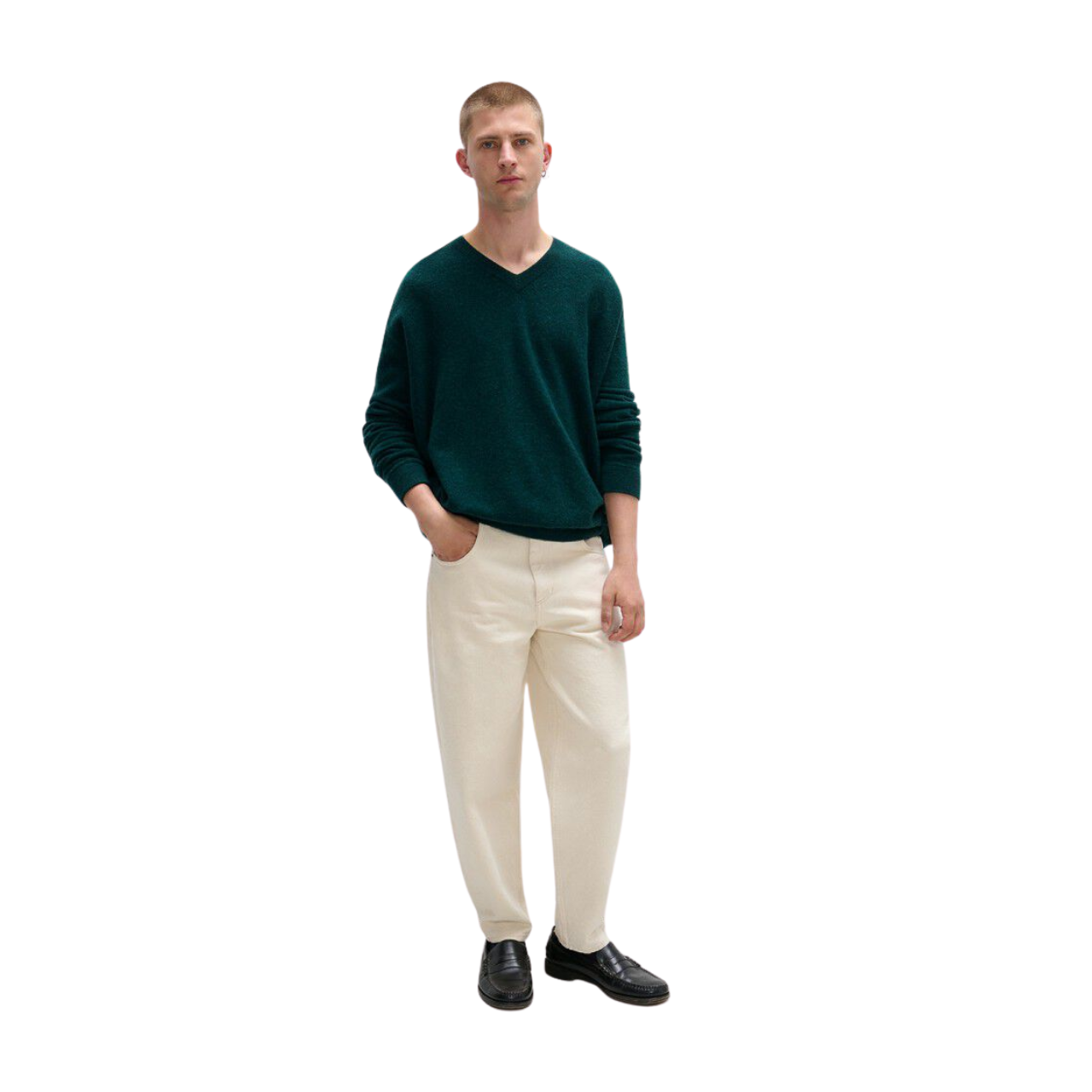 Raxon VNeck Knit Cypress