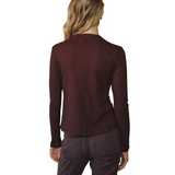 Crew Neck Tee L/S Pinot Noir
