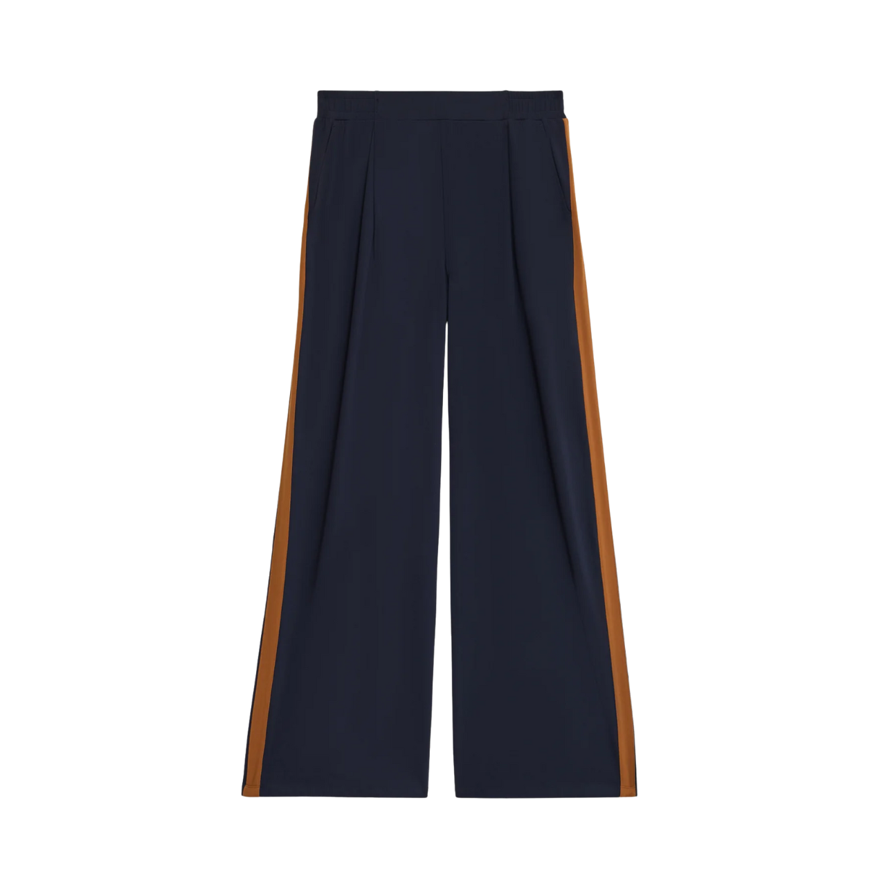 Luca Airweight trouser w/Stripe Indigo Honey