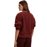 Hansley Fleece jacket Maroon