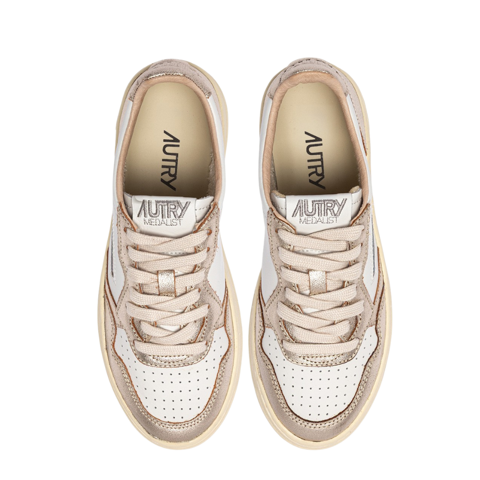 Medalist Trainers Wht/Platinium