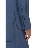 Bold Silk Blouse Mineral