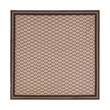 Silk Twill Monogram Scarf Beige