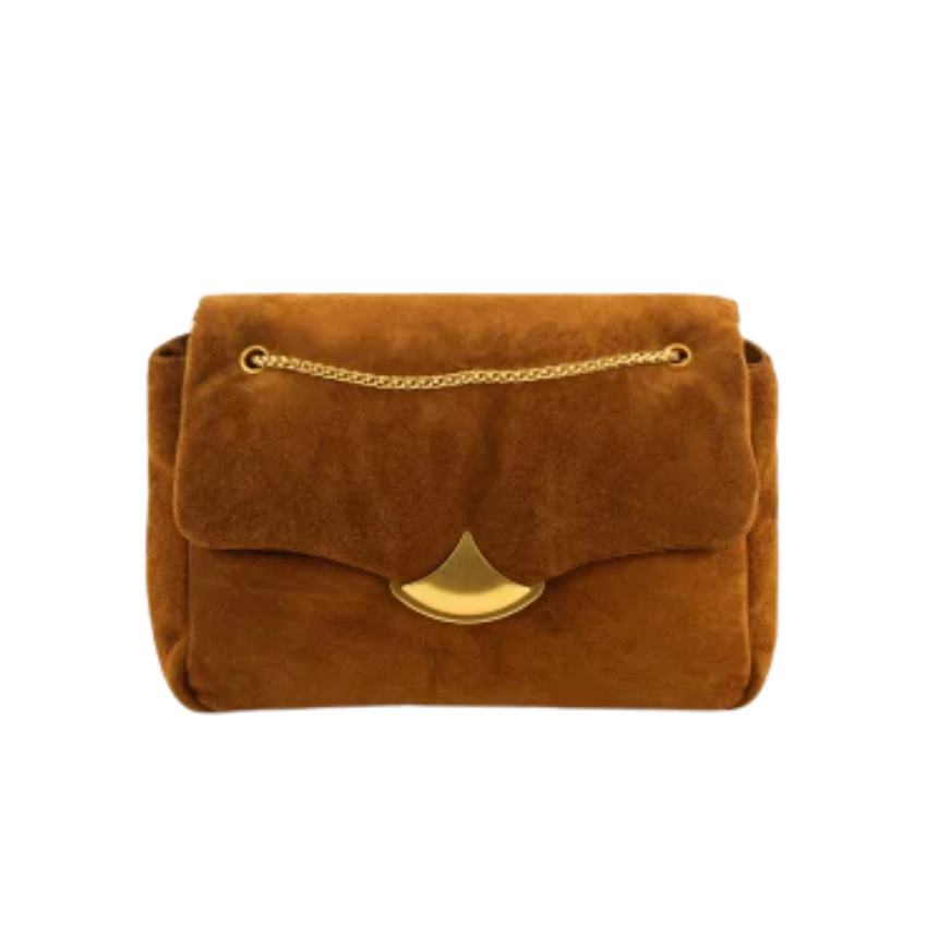 Puffy Grande Chain Bag Tobacco