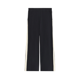 Luca Airweight trouser w/Stripe Black White