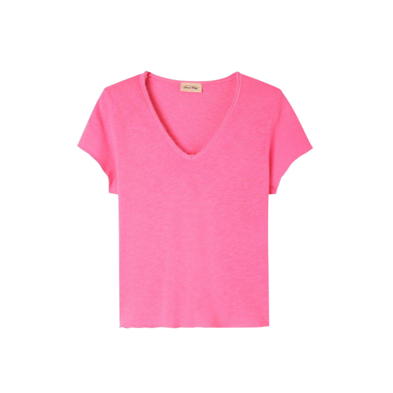 Sonoma Tee Raw Hem Fluo Pink