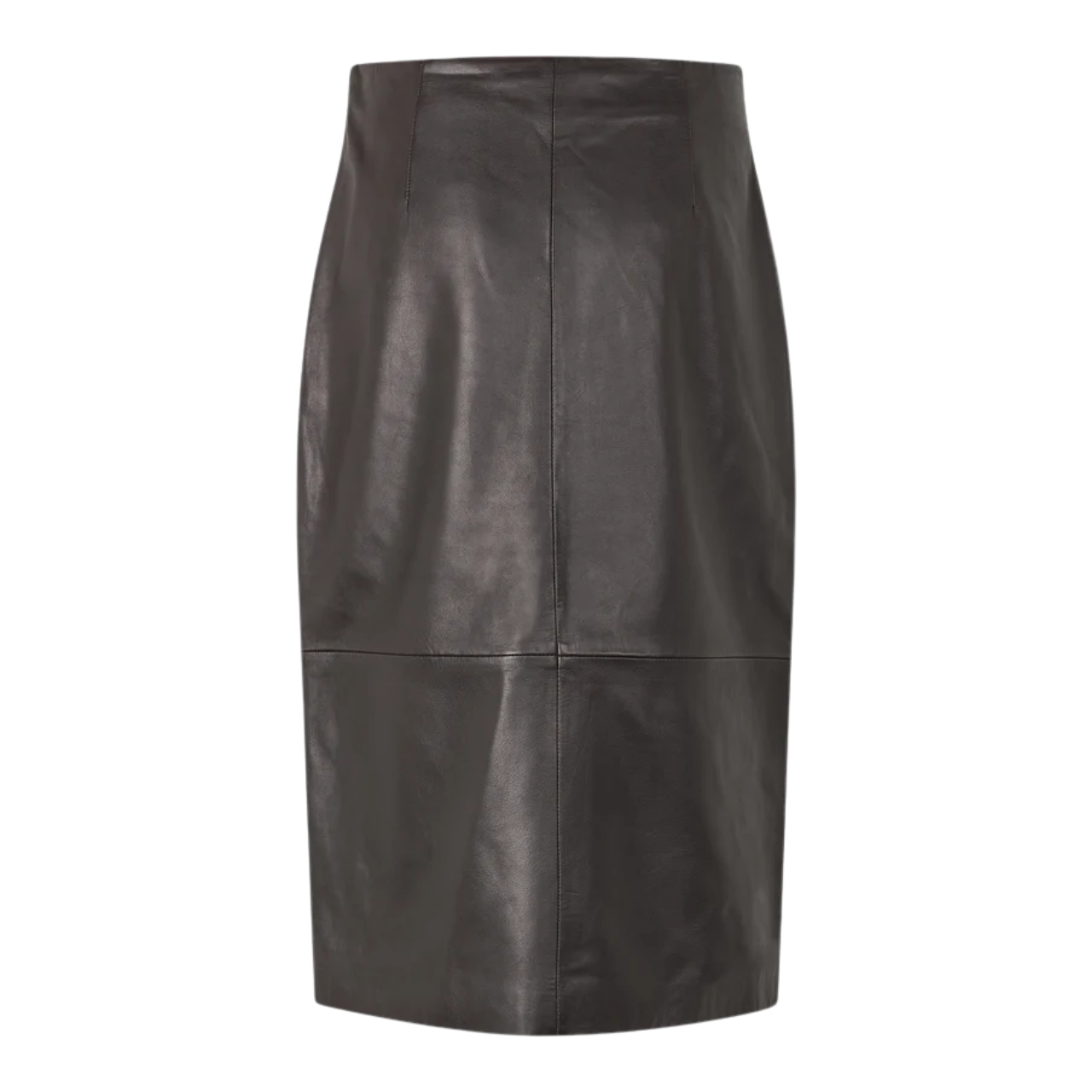 Novel Leather Skirt Chocolate Tort
