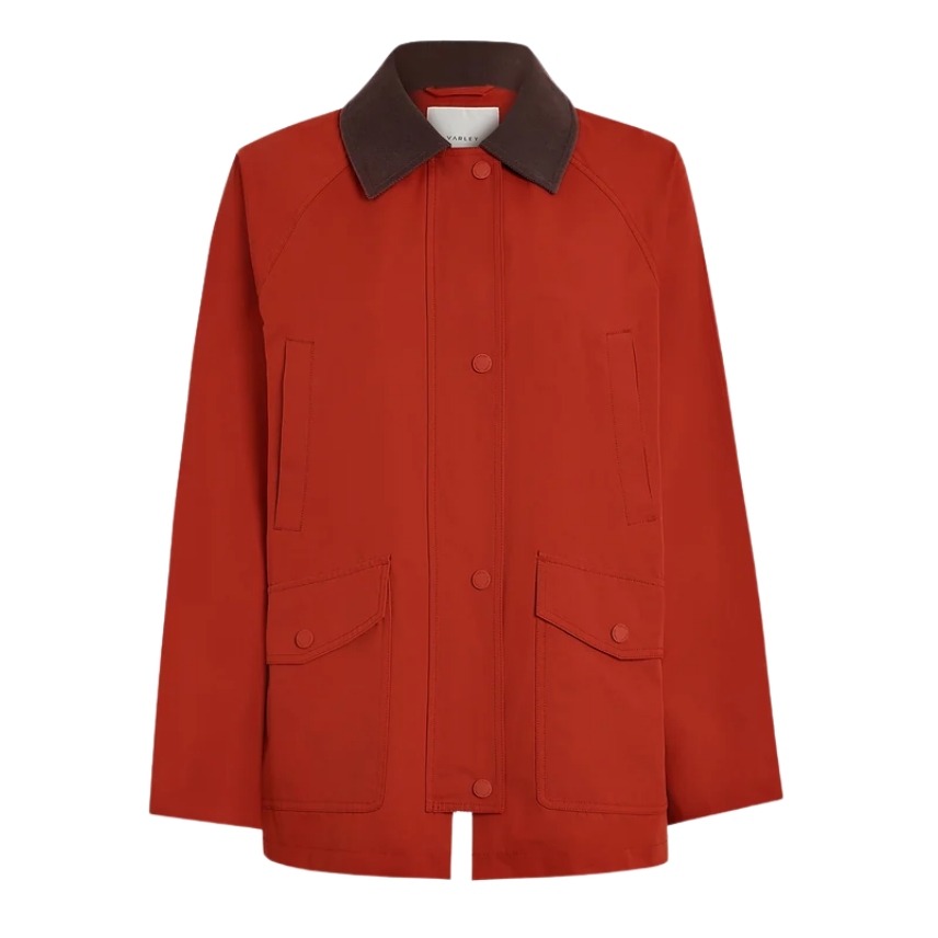Rylan Washed Red Barn Jacket