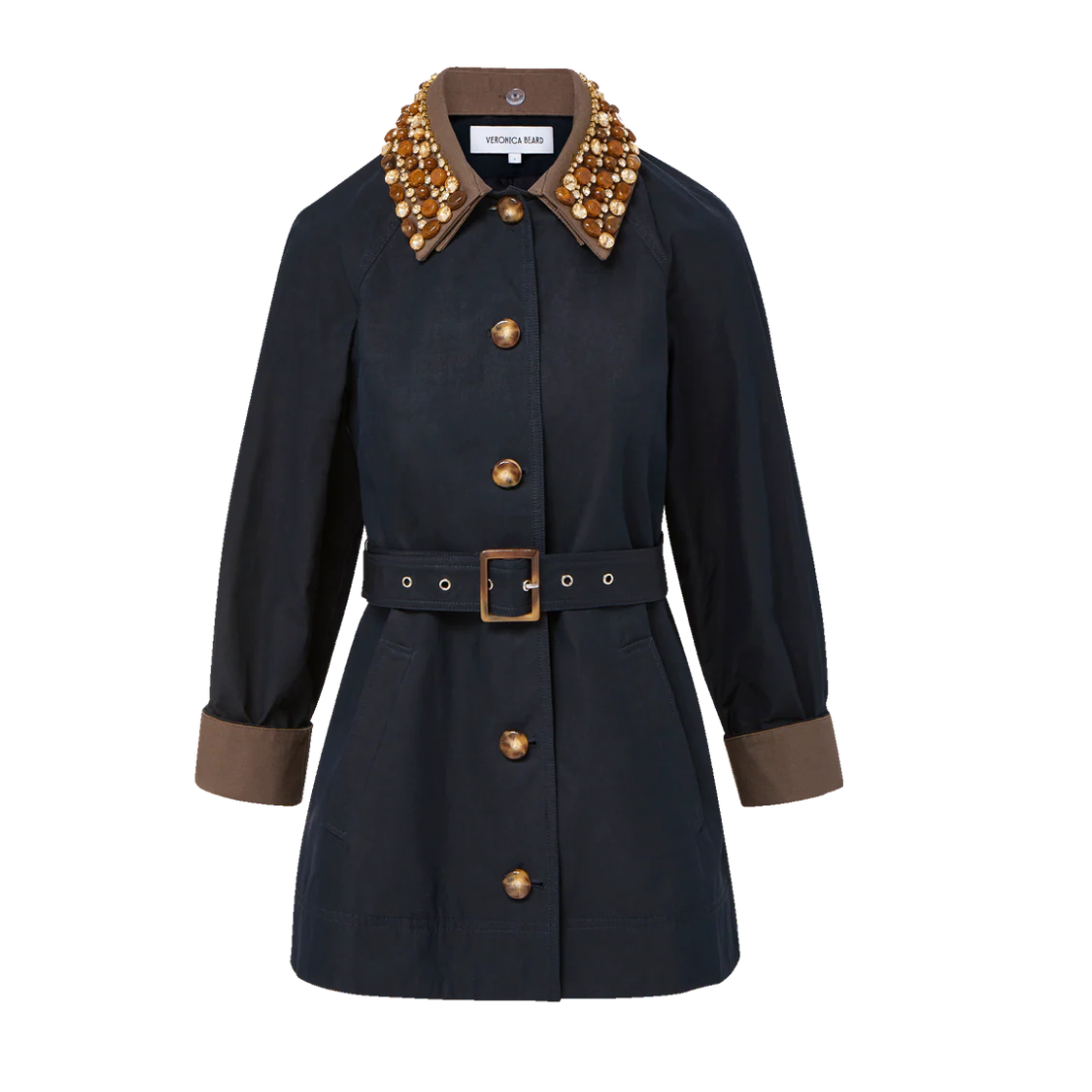 Langham Dickey Coat Navy