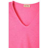 Sonoma Tee Raw Hem Fluo Pink