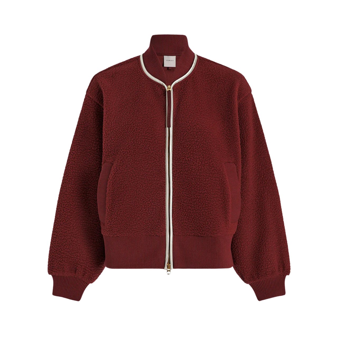 Hansley Fleece jacket Maroon