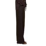 Brynn Linen Choco Linen Trousers