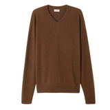 Raxon VNeck Knit Chestnut