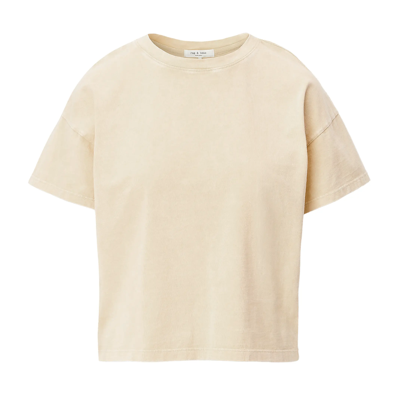 Kelly Distressed Tee Lemon