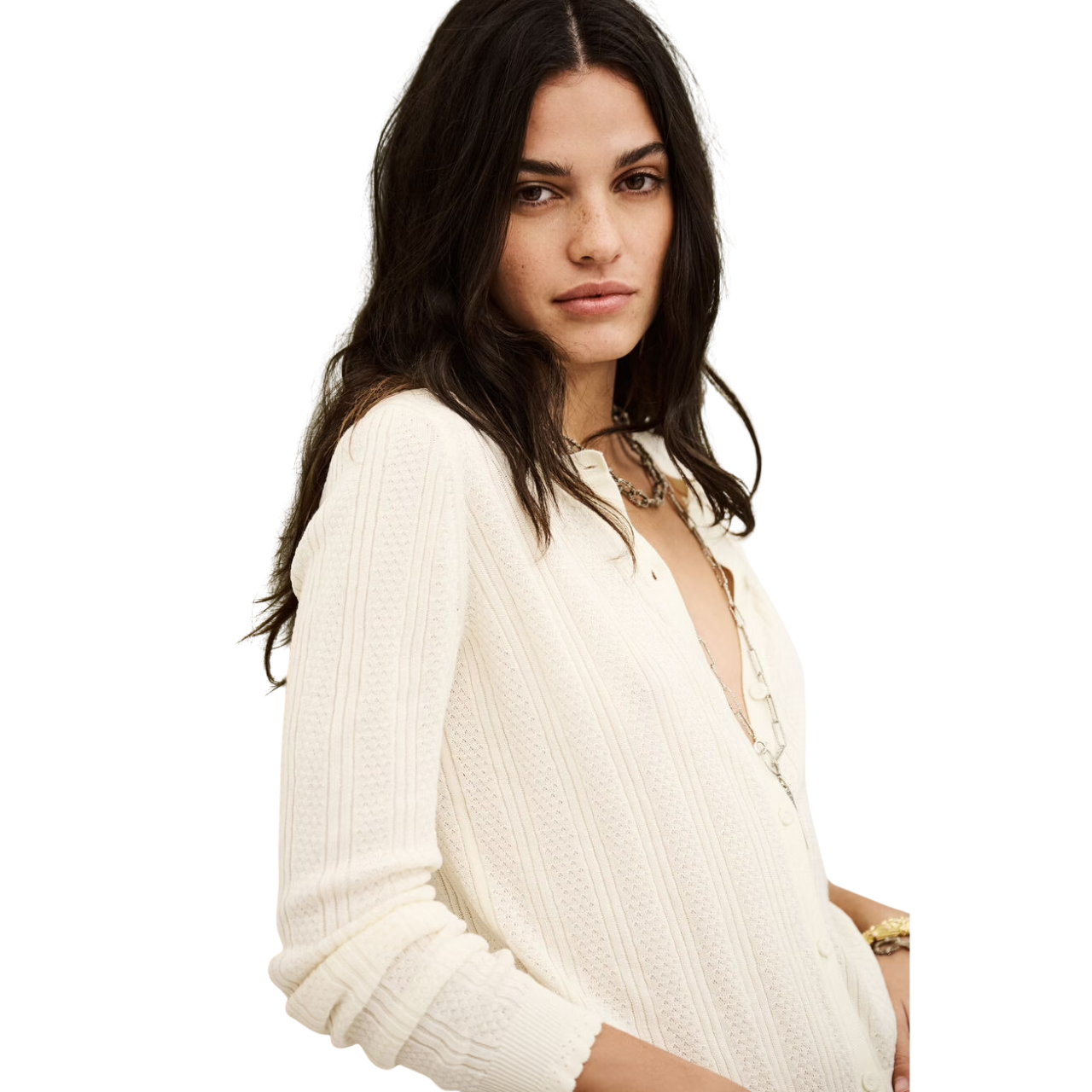 Viviana Cardigan Ecru